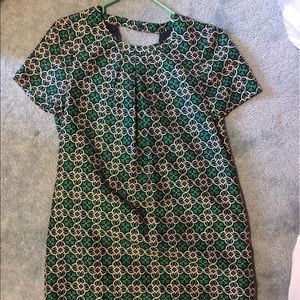 jcrew shift dress